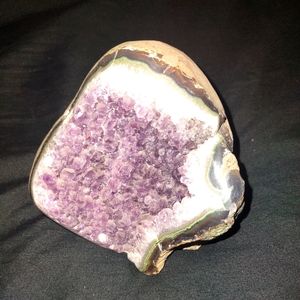 Amethyst large geode cluster